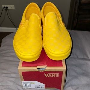 Women’s Yellow vans